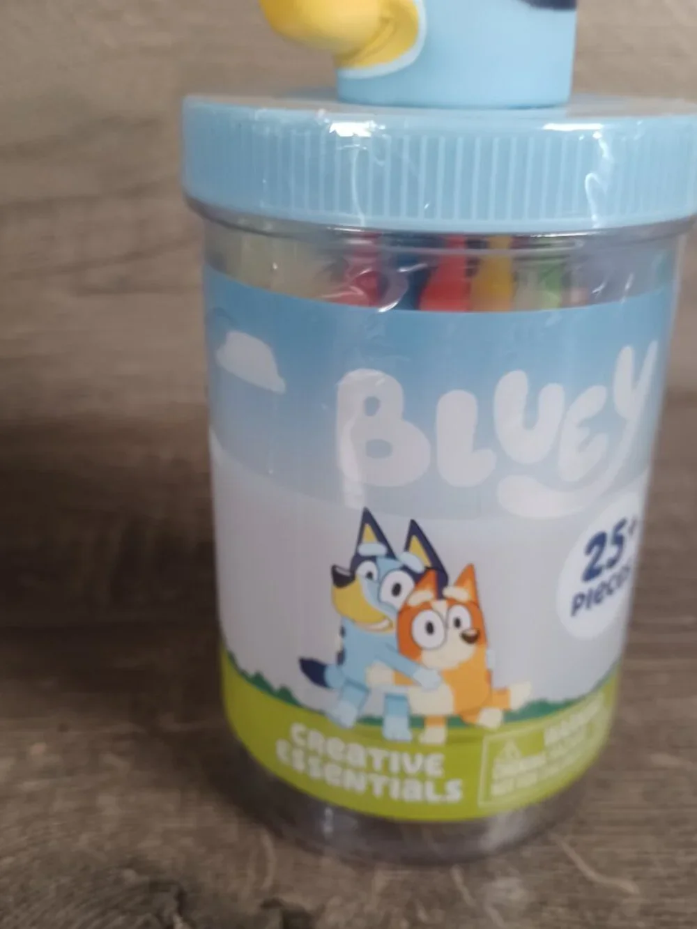 New Bluey Creative Essentials 25 Piece Art Set Activity Jar